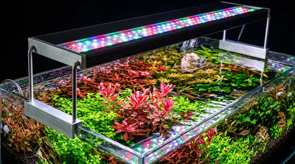 Cách chọn đèn thủy sinh WRGB giúp cây lên màu tốt nhất
