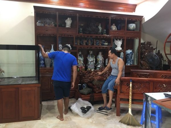Bể cá rồng nhà anh Hưng ngõ 678 Đường Láng 3