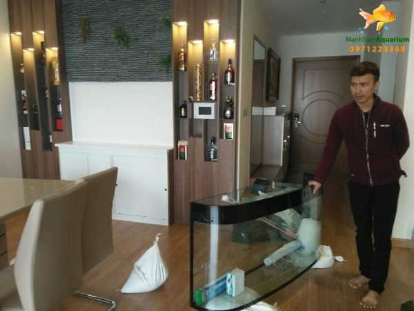 Giới thiệu bể thủy sinh của anh Hùng – nhà Mỹ Đình 2